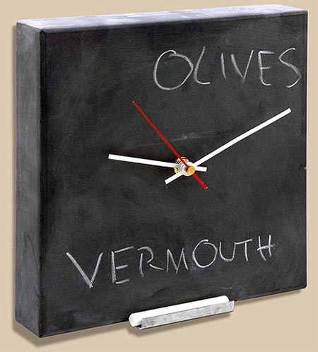 blackboard-wall-clock