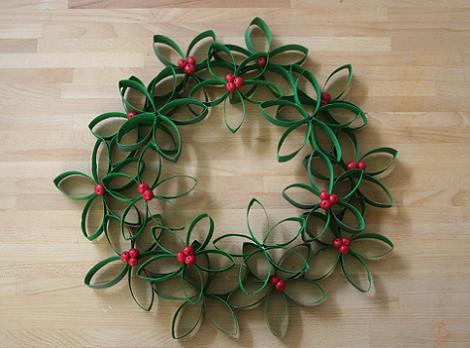 corona-navidad-papel