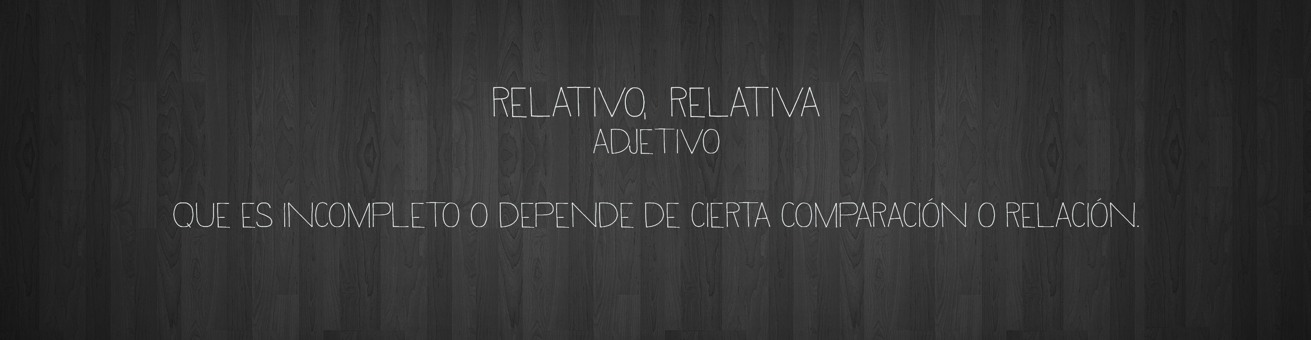 relativo